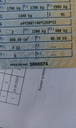 Hyundai Kona cena 77900 przebieg: 20000, rok produkcji 2022 z Racibórz małe 121